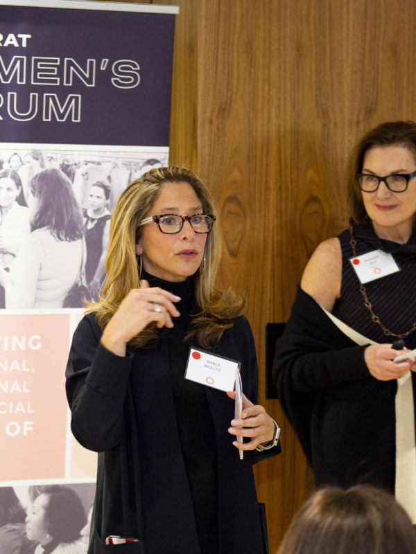 Barbara and Nancy at an event